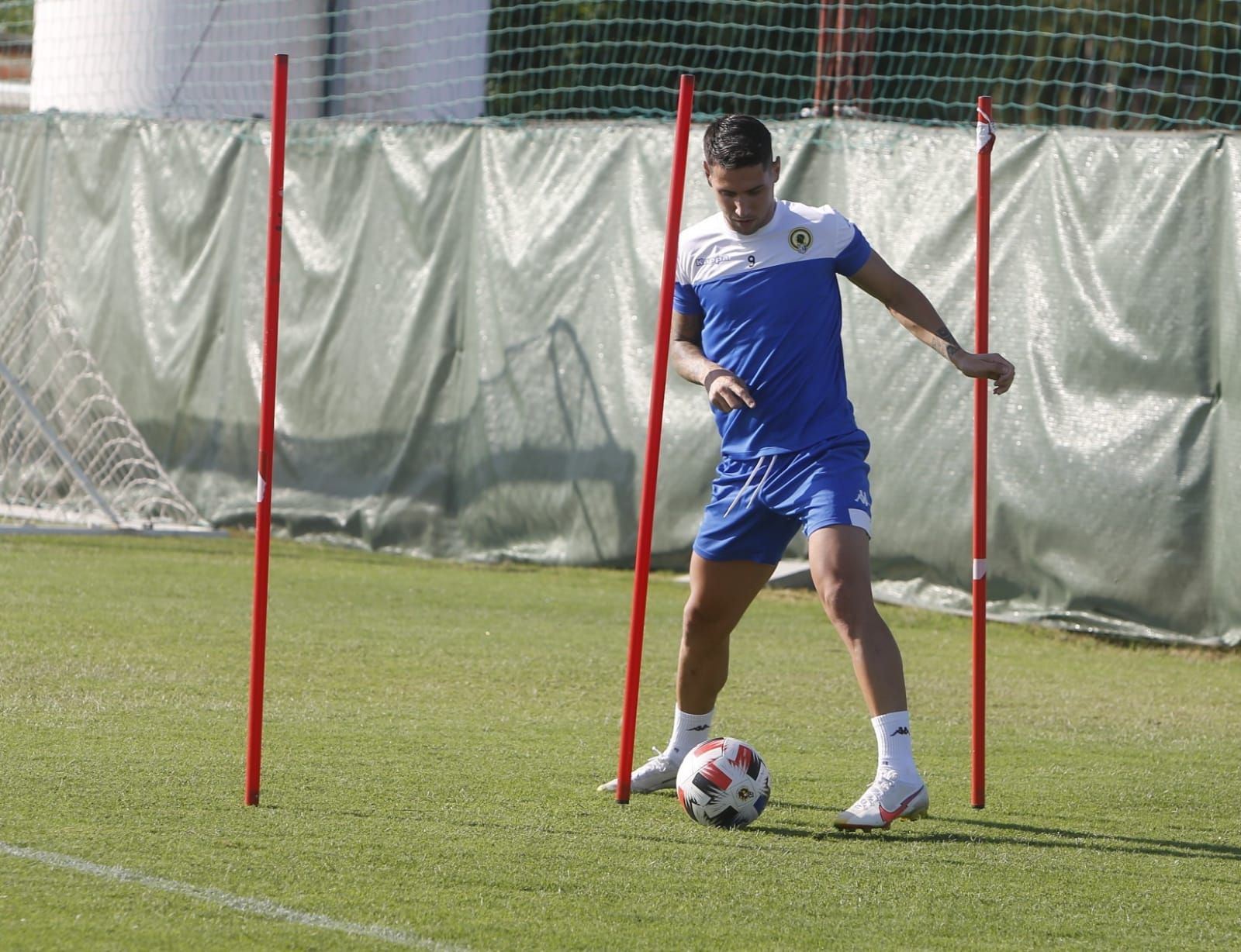 El Hércules vuelve a entrenar en Fontcalent cuatro años después