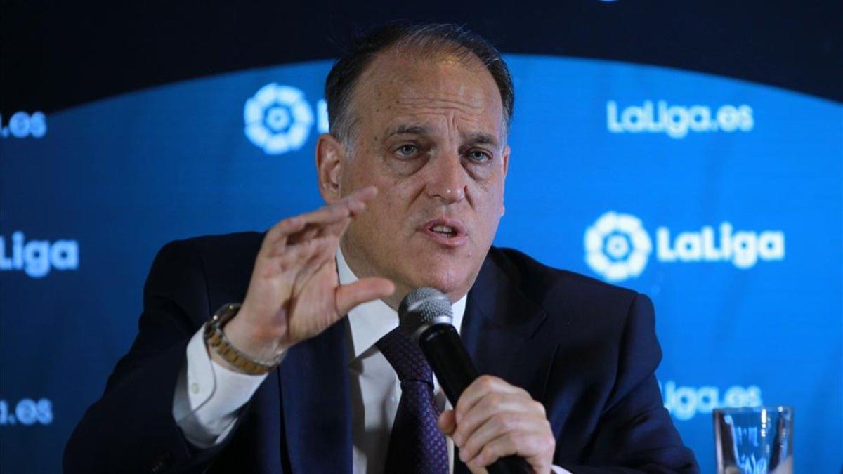 Javier Tebas, presidente de LaLiga