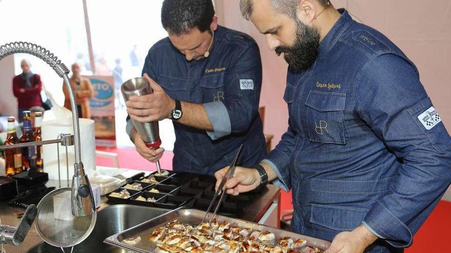 Una demostración en el ciclo &quot;Cocina en Vivo&quot;. // Muñiz