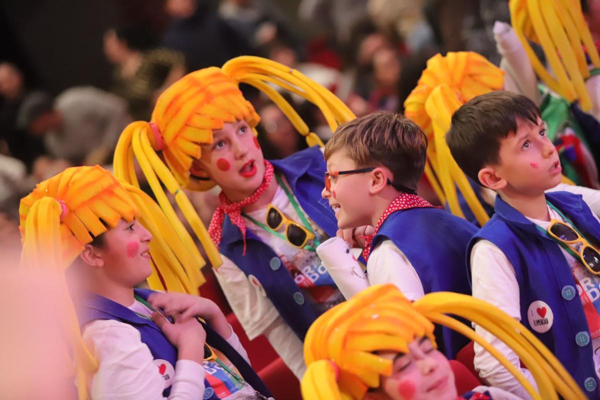 el Festival Infantil carnavalesco, en imágenes
