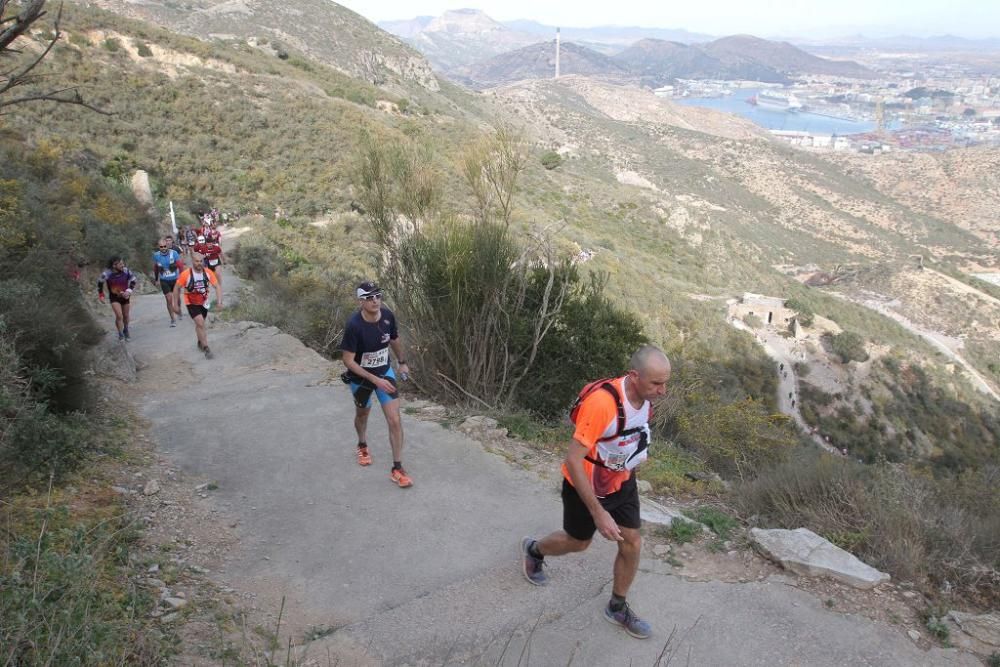 Ruta de las Fortalezas 2018 subida del Monte del Calvario