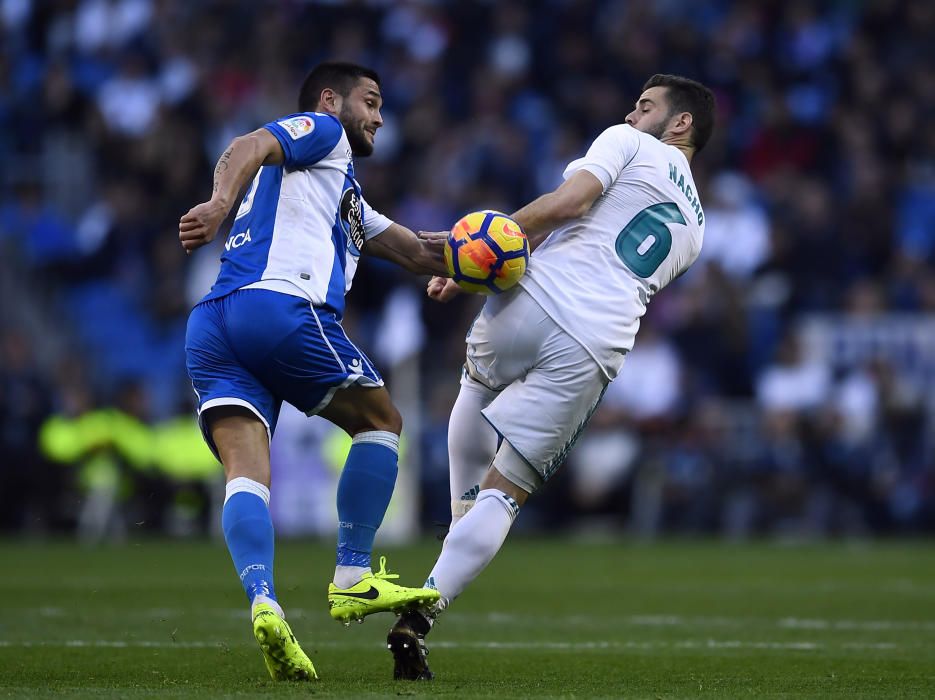 El Dépor sale goleado del Bernabéu