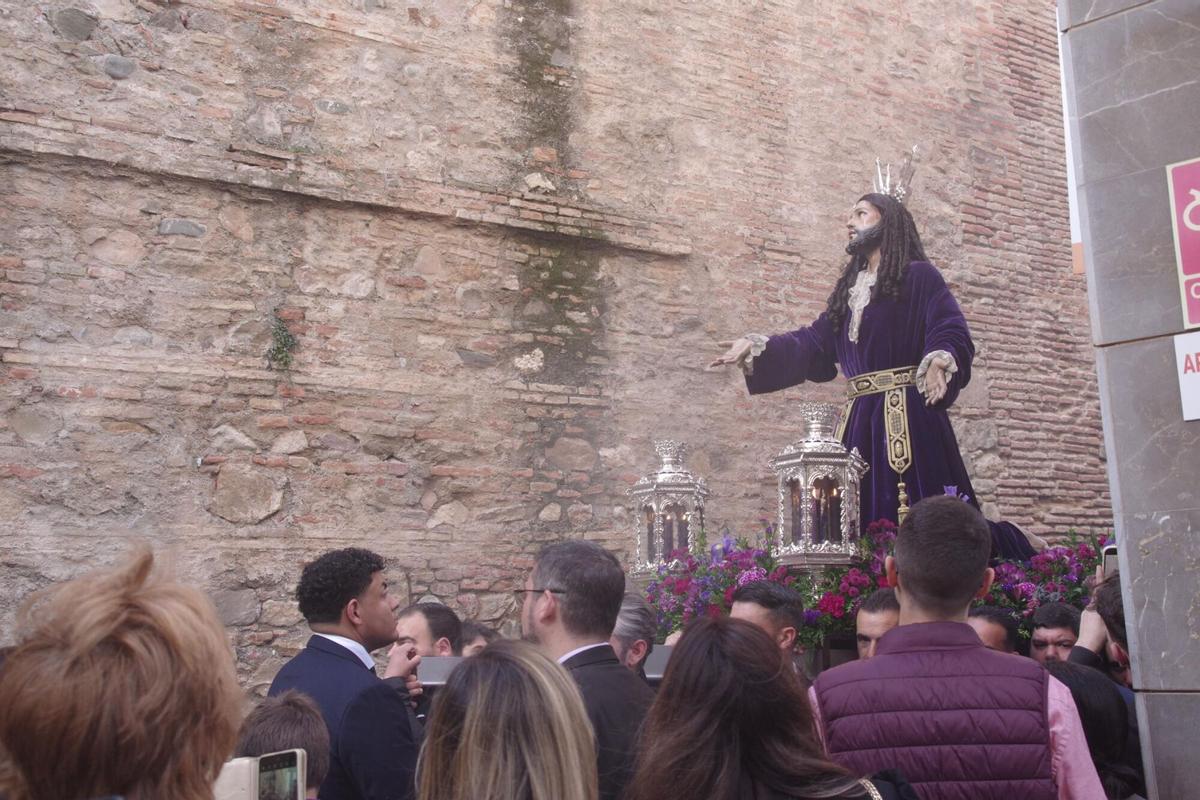 Traslado del Huerto en la tarde del Domingo de Pasión de 2025