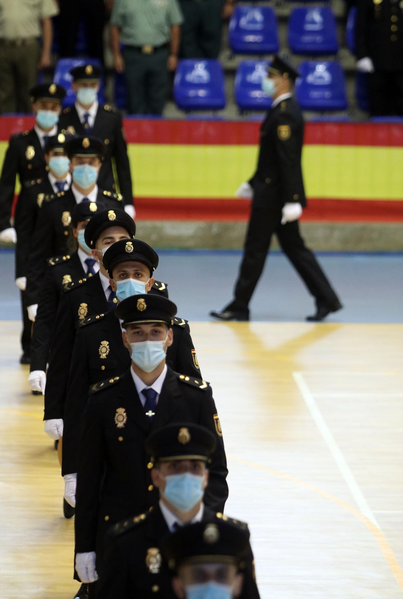 Presentación de 205 nuevos agentes de la Policía Nacional en Málaga