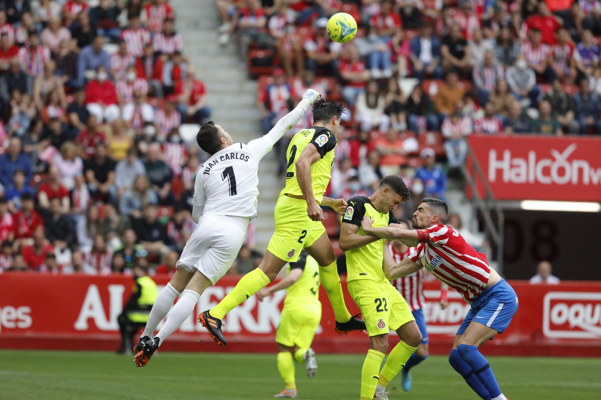 Las mejores imágenes de la victoria del Sporting ante el Girona