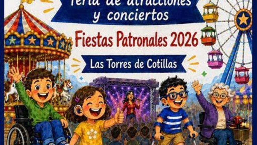 Las personas con discapacidad tendrán un 'fast pass' para la feria y los conciertos de Las Torres de Cotillas