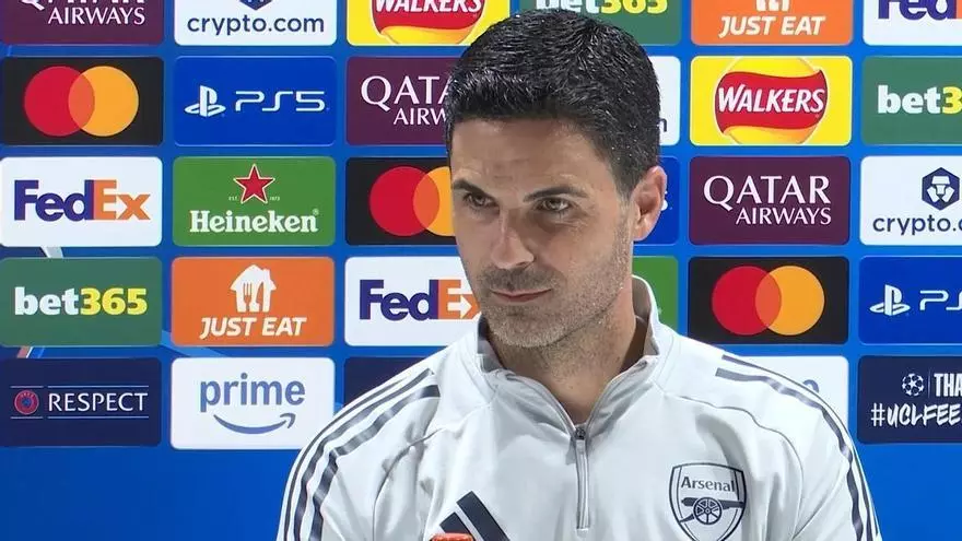 Arteta: "Hemos trabajado mucho como club para estar de nuevo en esta posición"