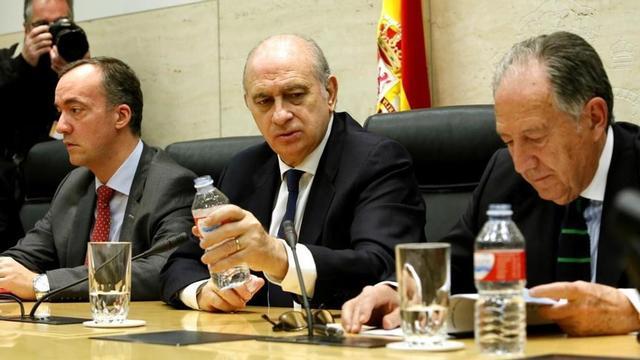 El ministro del Interior, Jorge Fernández Díaz,  presidió  la mesa de valoracion de la amenaza terrorista.