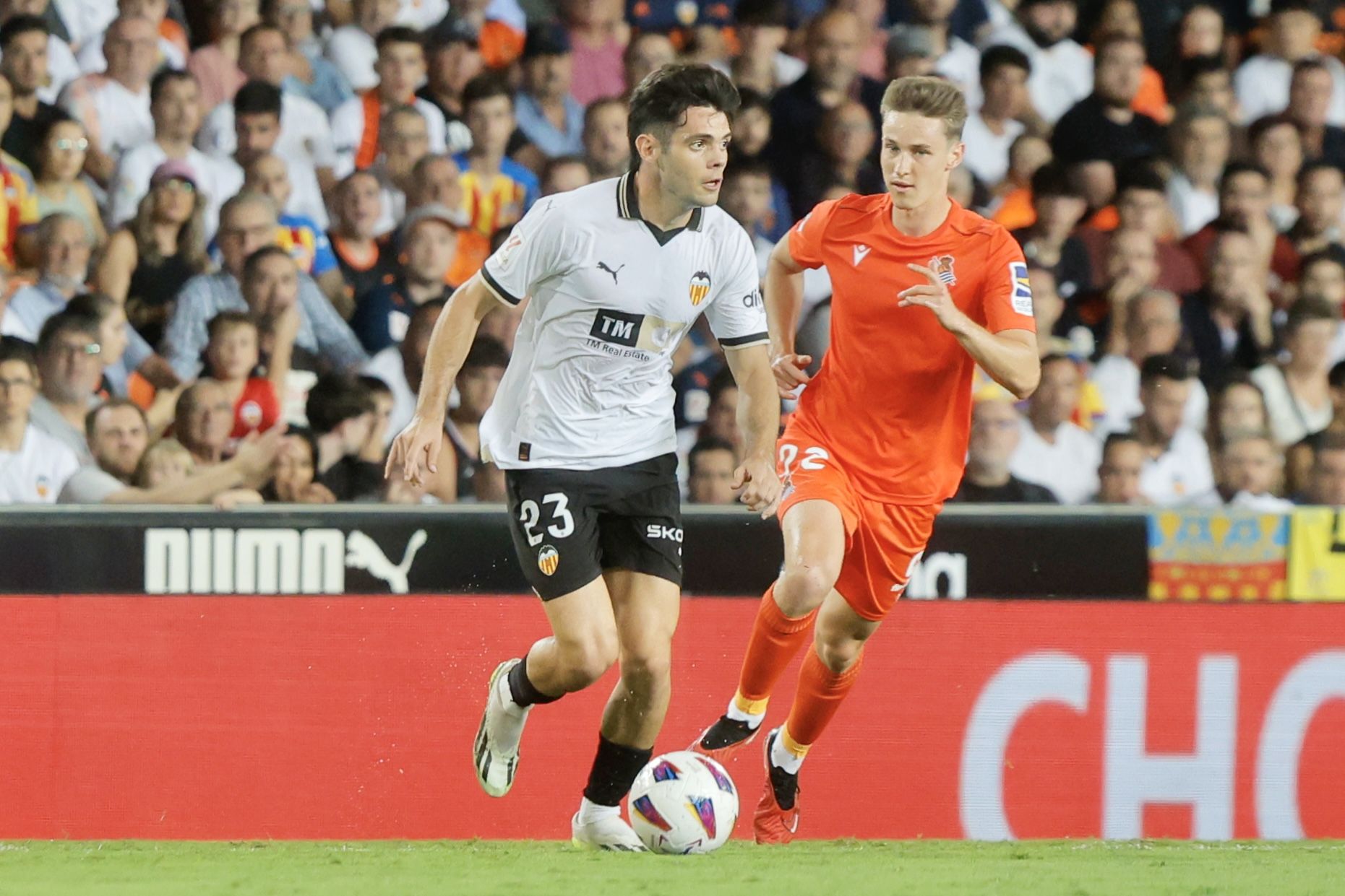 Valencia CF - Real Sociedad en imágenes