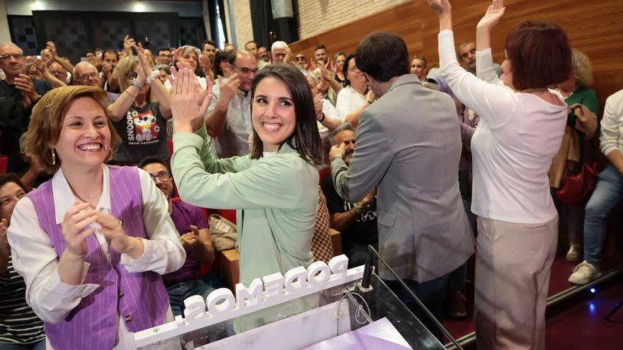 Irene Montero presenta en Murcia 'Orgullosamente Podemos'