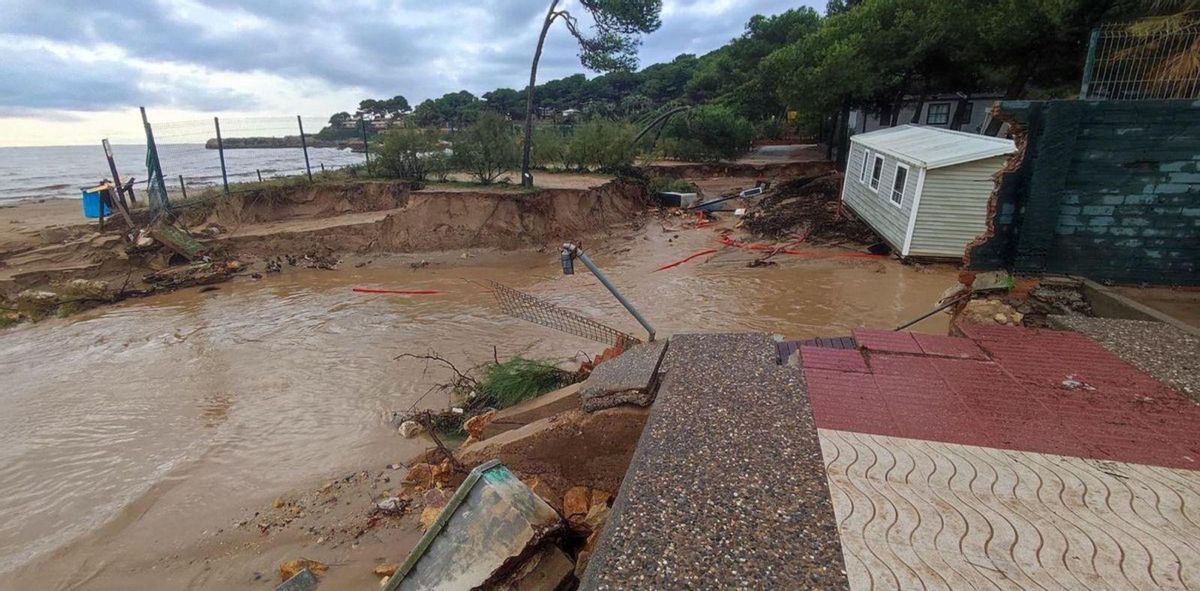 Només un de cada tres càmpings  té pla contra inundacions
