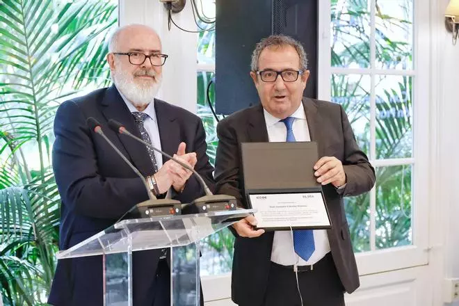 Homenaje de la CEOE a Joaquín Catalán