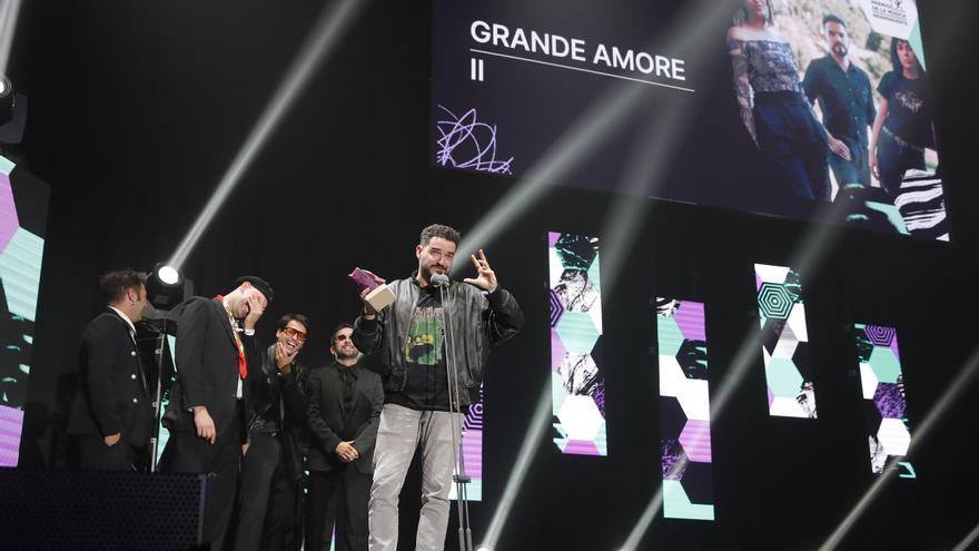 Galicia brilla en los Premios MIN: Xoel López, Baiuca y Grande Amore entre los galardonados