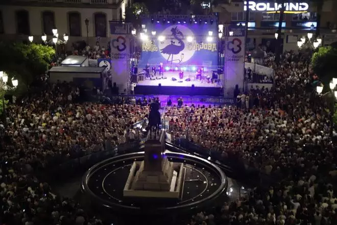 El concierto de José Mercé en la Noche Blanca del Flamenco, en imágenes