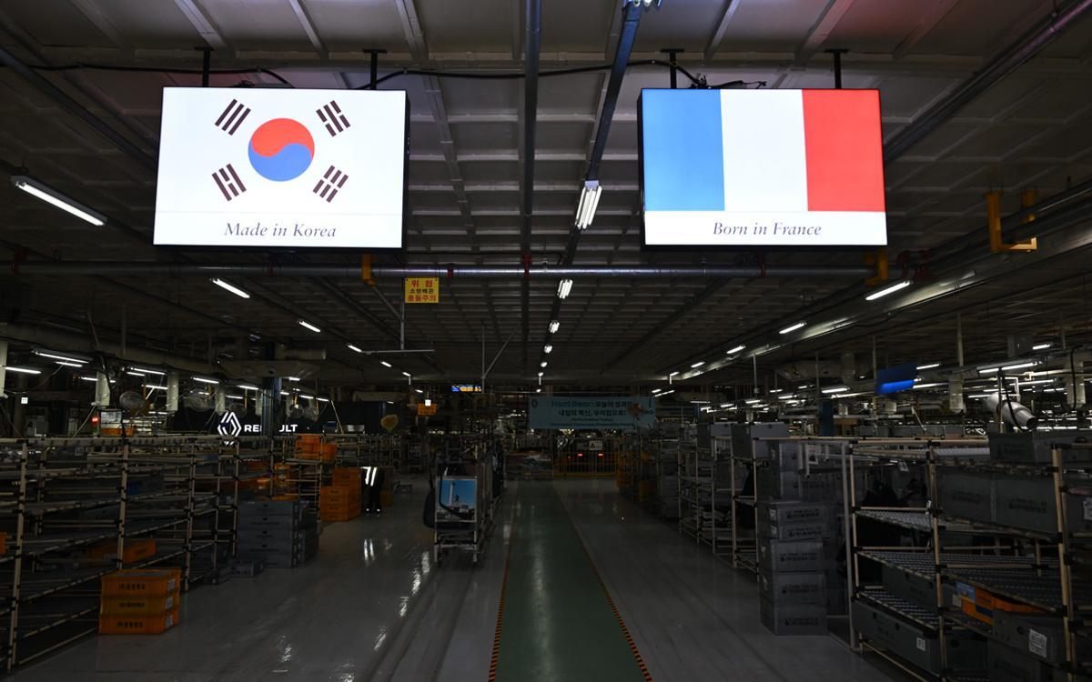 Fábrica de Renault en Busan, Corea del Sur