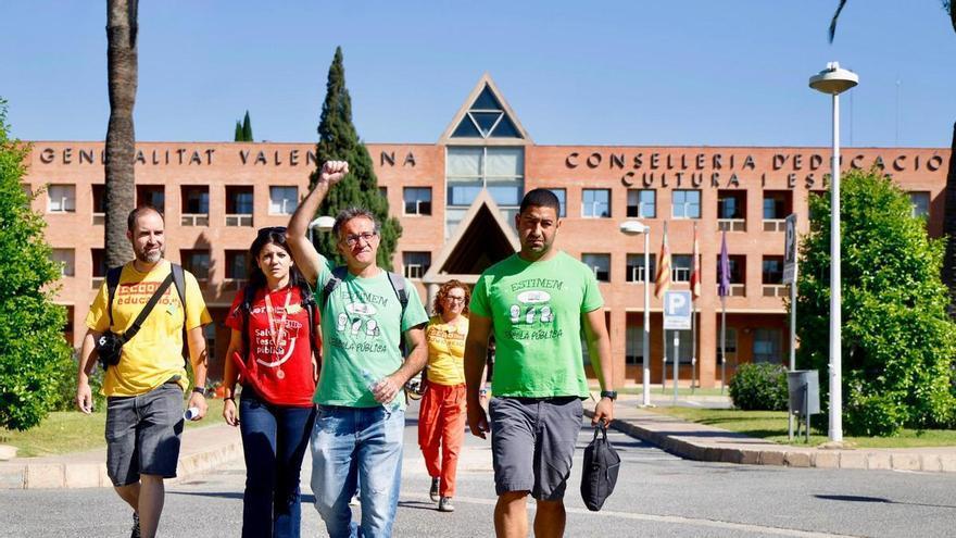 Sindicatos y Conselleria de Educación volverán a la mesa hoy lunes