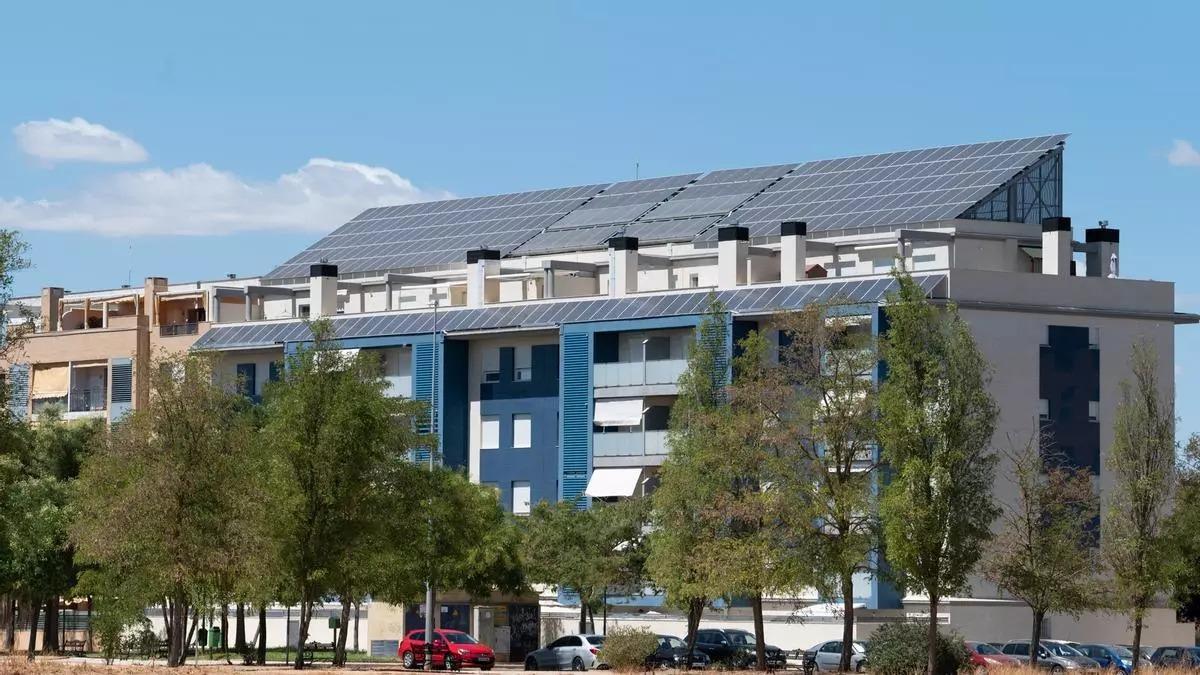 Un edificio de viviendas en Badajoz