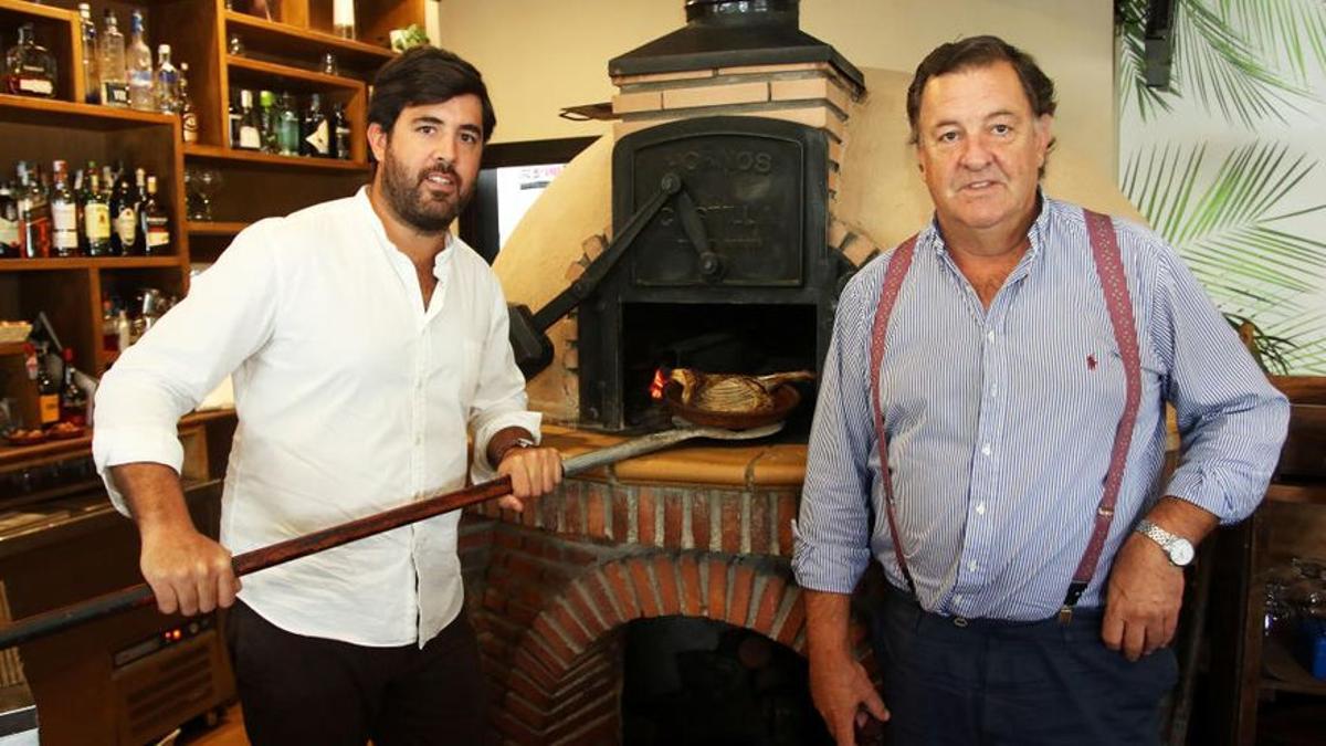 Jorge y Ramón Berzosa, dueños del asador Verum.