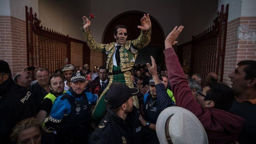 Padilla, puerta grande en Zamora