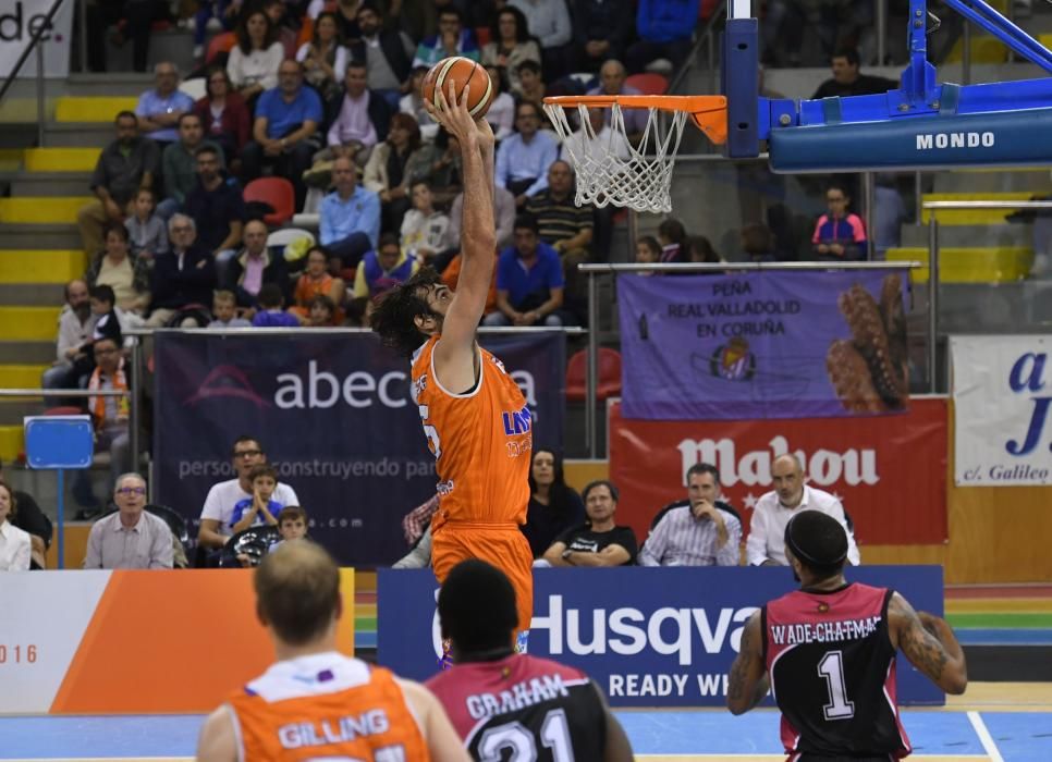 Derrota del Leyma Basket Coruña ante el Valladolid