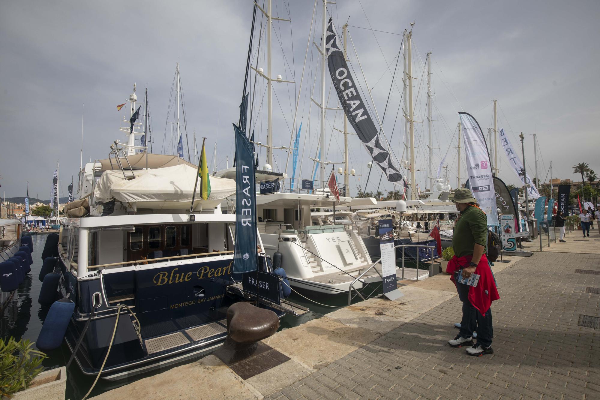 Las imágenes de la Palma International Boat Show, abierta hasta el domingo en el Moll Vell