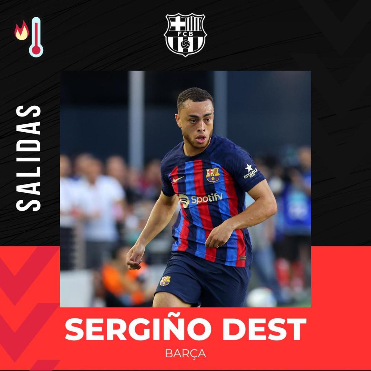La probable llegada de Cancelo al Barça dejaría a Sergiño Dest sin minutos en la rotación
