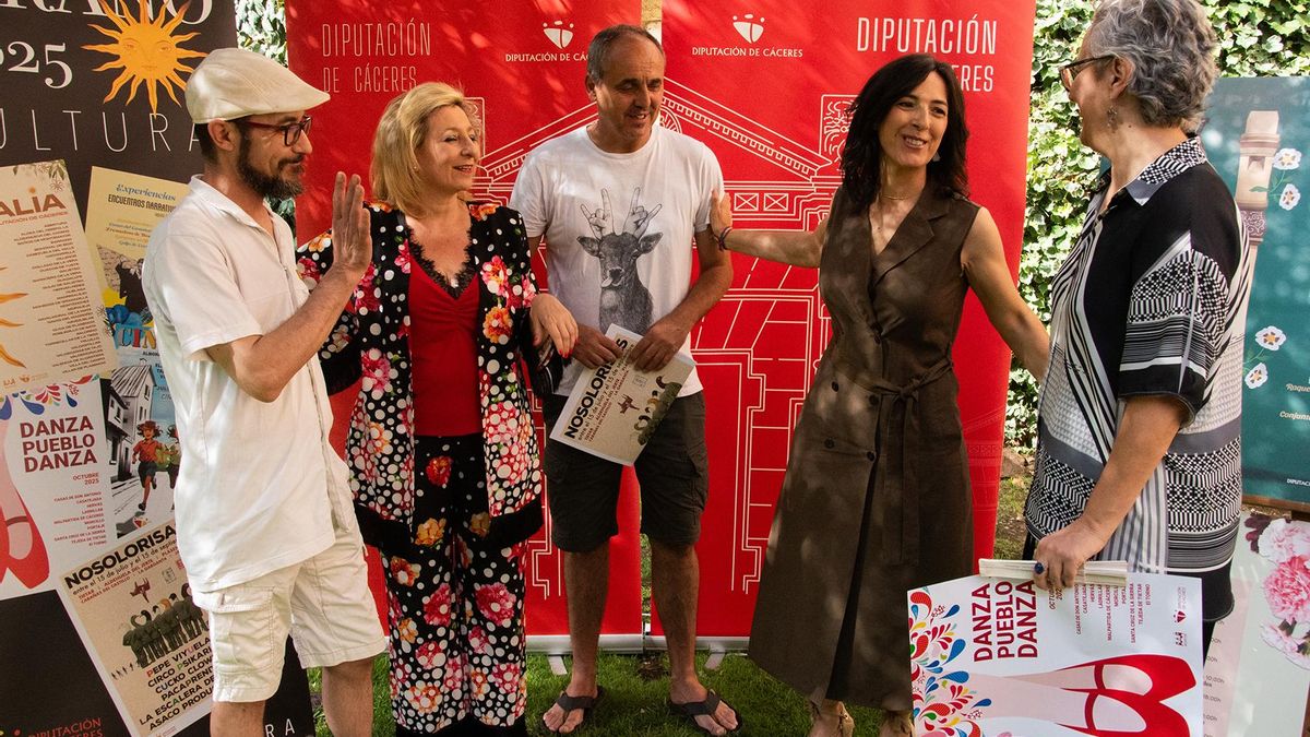 Presentación del programa cultural de verano de la Diputación de Cáceres