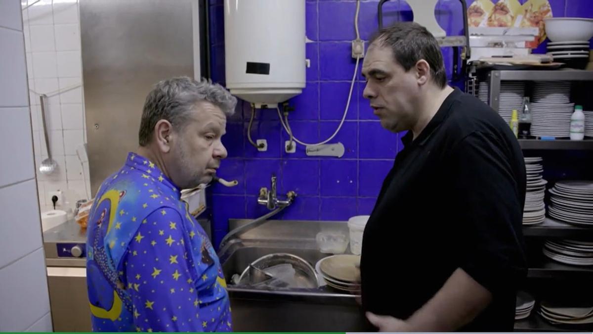 Alberto Chicote en el último episodio de 'Pesadilla en la cocina'