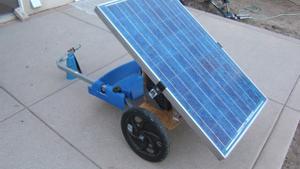 Cómo construir un generador solar móvil