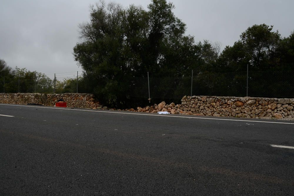 Dos muertos en la carretera vieja de Sineu