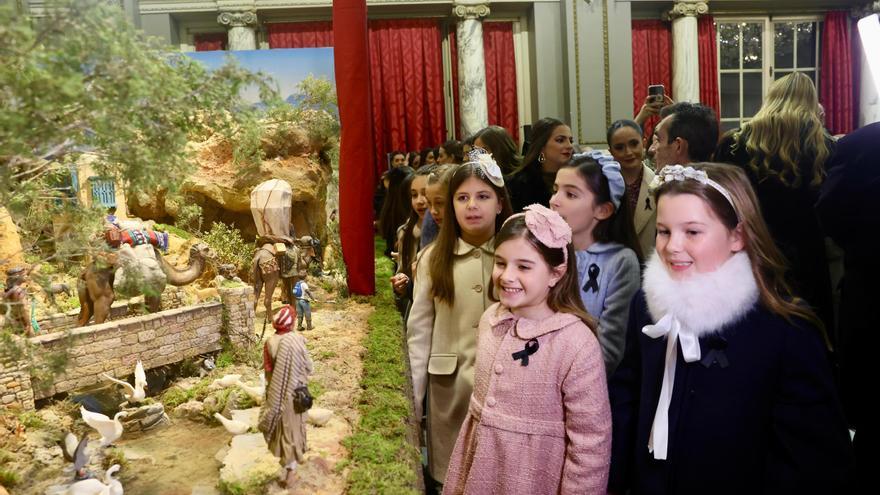 Consulta el horario de visita del Belén del Salón de Cristal de València