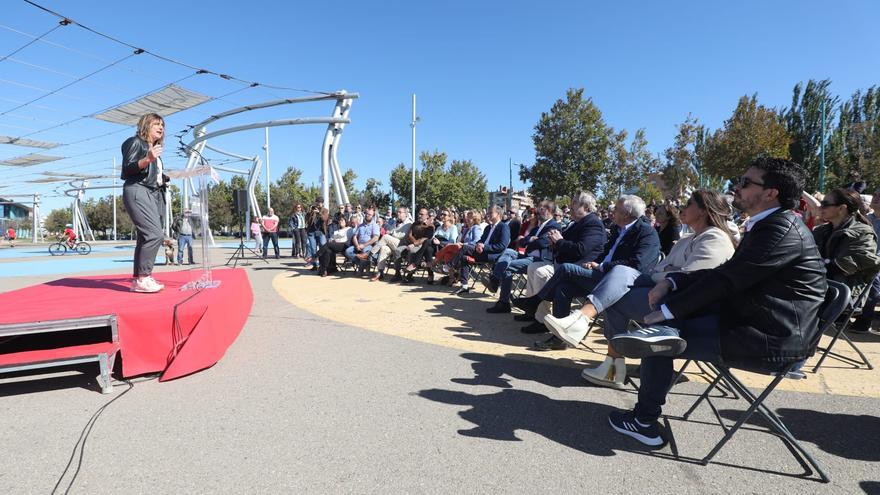 Presentación de Lola Ranera como candidata a la alcaldía de Zaragoza.