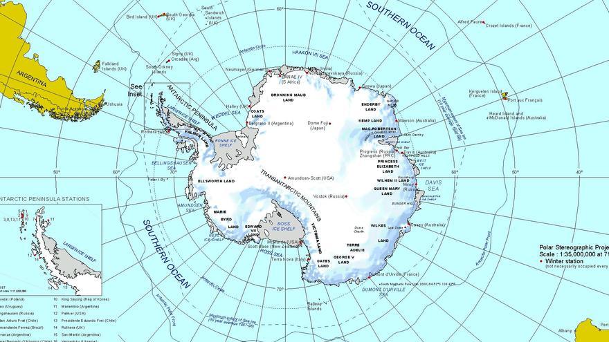 Gran parte de la Antártida “ya está condenada” a derretirse, incluso cesando las emisiones de CO2