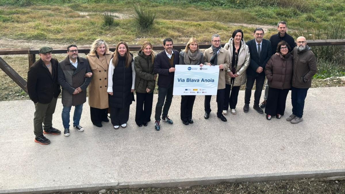 Inauguració de la Via Blava Anoia Fase 1