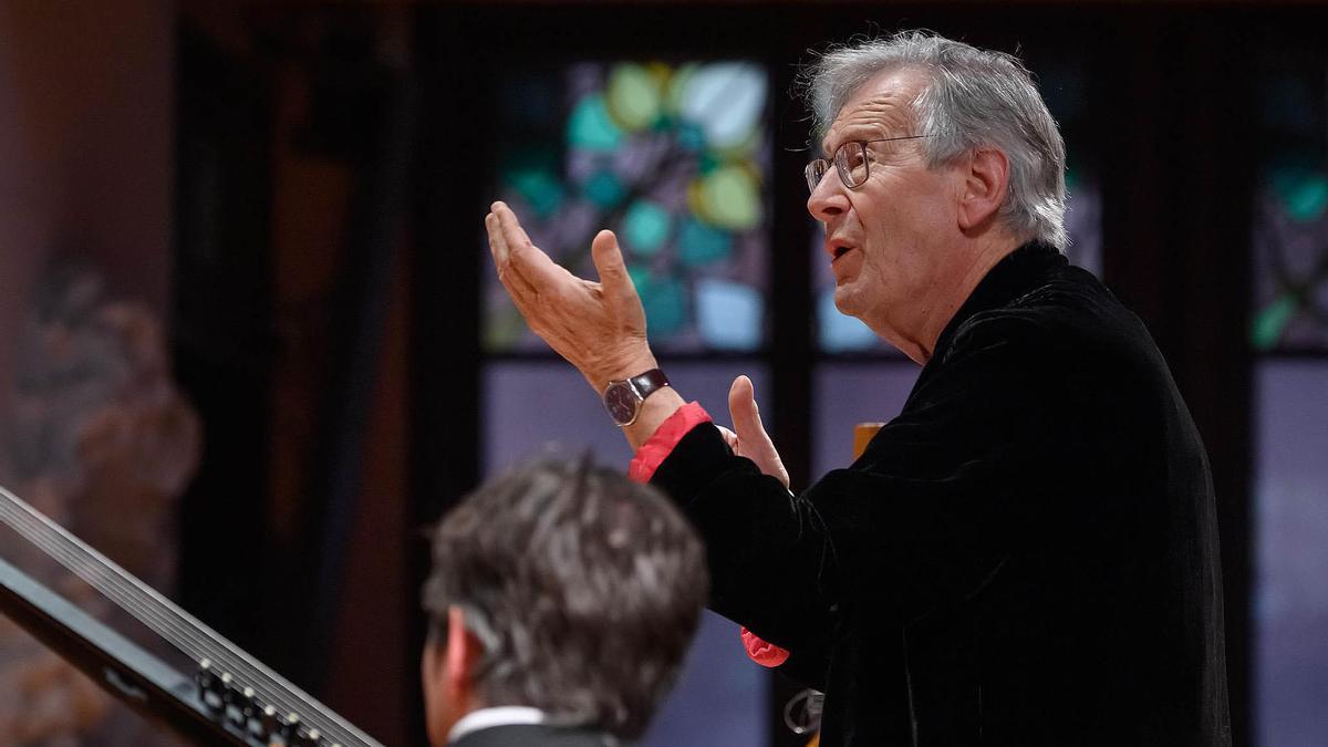 El director de orquesta John Eliot Gardiner. El director de orquesta John Eliot Gardiner.