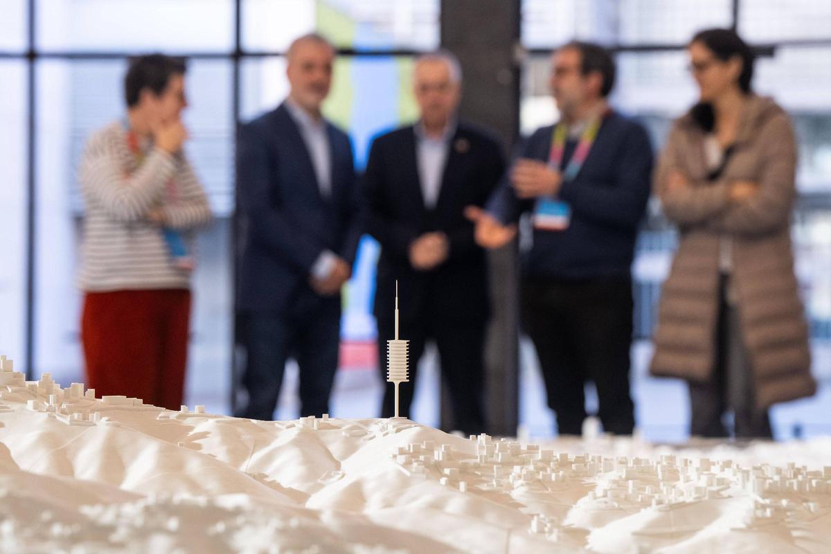 Presentación de la nueva maqueta del Pla de Barcelona 2026–2035.