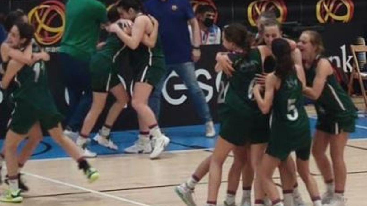 El Unicaja infantil ya está en la final del Campeonato de España.