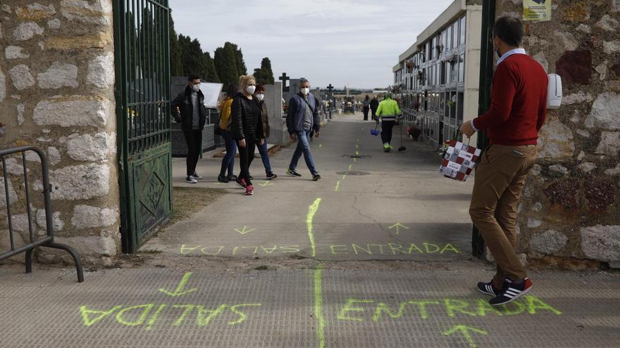 El cementerio San Atilano de Zamora recibe una cuarta parte de visitas en Todos los Santos