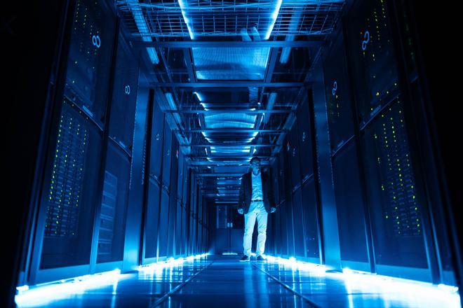 Instalaciones del superordenador Teide en Tenerife