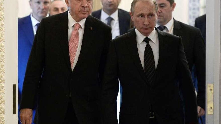 Erdogan y Putin normalizan sus relaciones. // Efe
