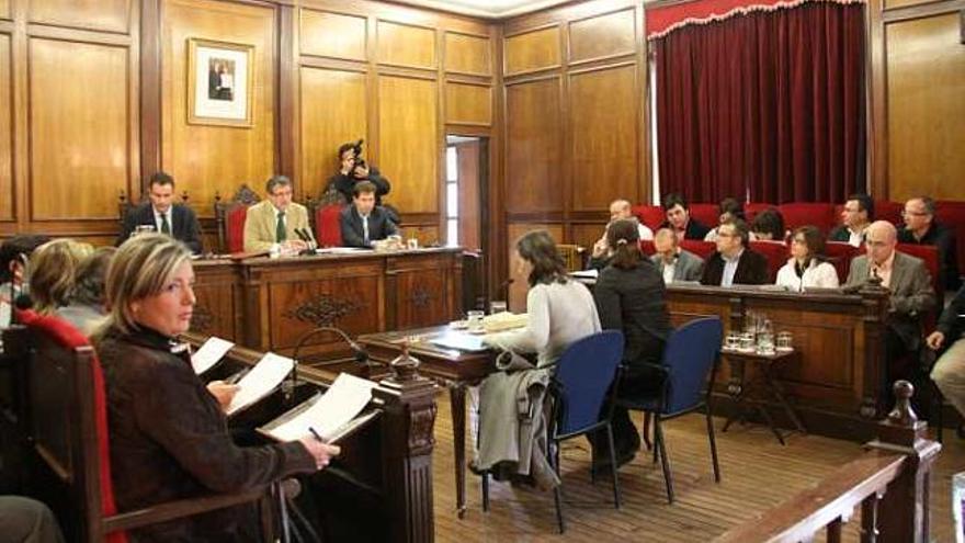 El pleno debatió la presentación del proyecto del hotel en la Font Roja.