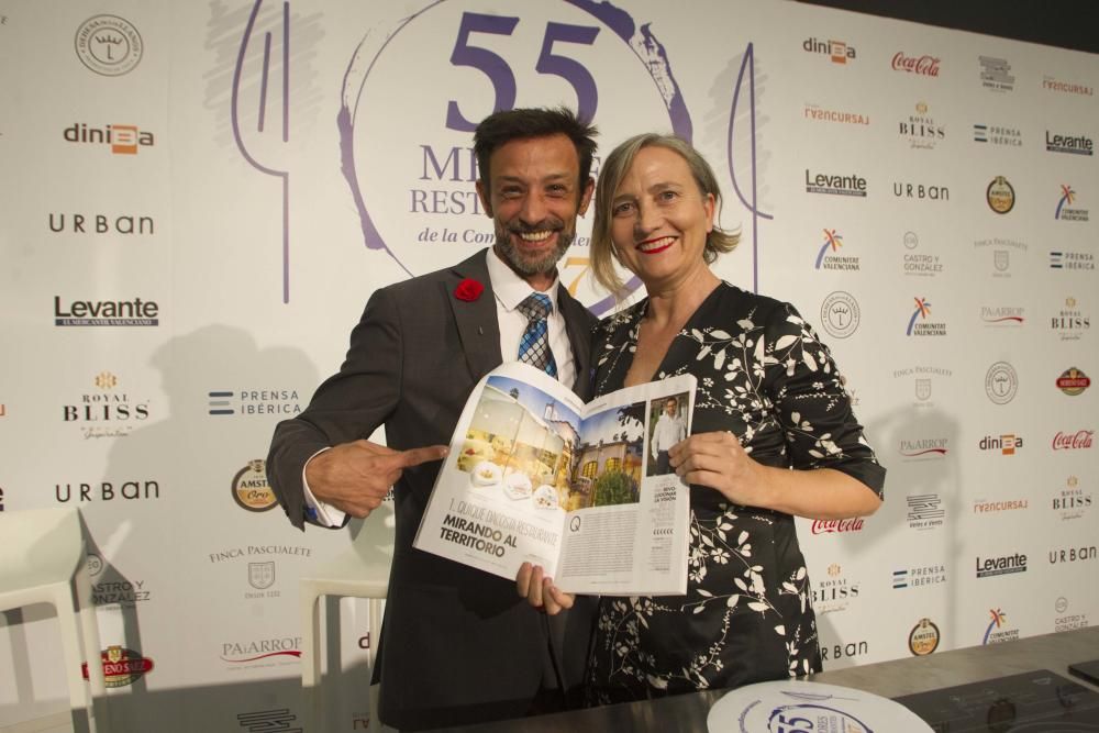 Gala de presentación de la guía de los 55 mejores restaurantes de la C. Valenciana