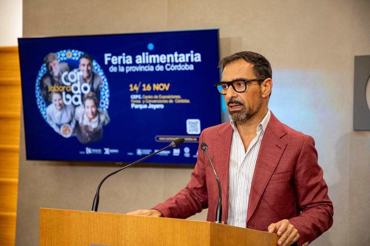 El delegado de Desarrollo Económico, Promoción y Empleo de la institución provincial, Félix Romero.