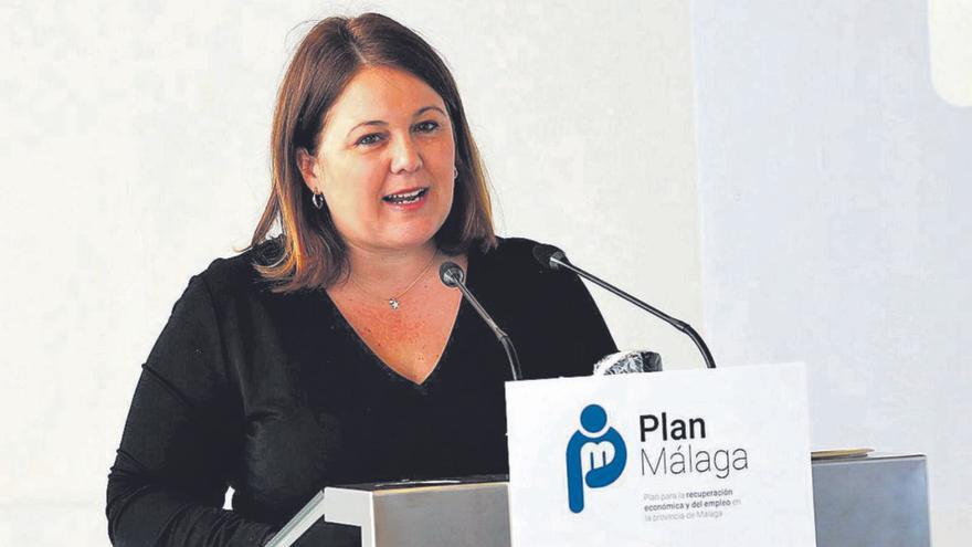 Natacha Rivas, en una imagen reciente como diputada provincial del PP.