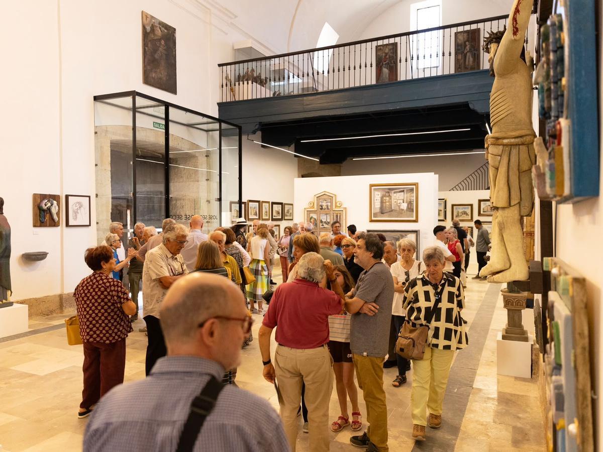 GALERÍA | Exposición de José Seco en la Iglesia-Museo de la Concepción de Toro