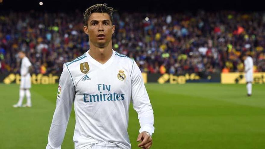 Cristiano Ronaldo en un encuentro del Real Madrid.