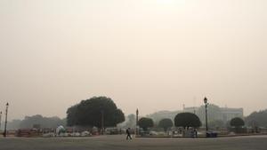 Nueva Delhi, asfixiada por la contaminación.
