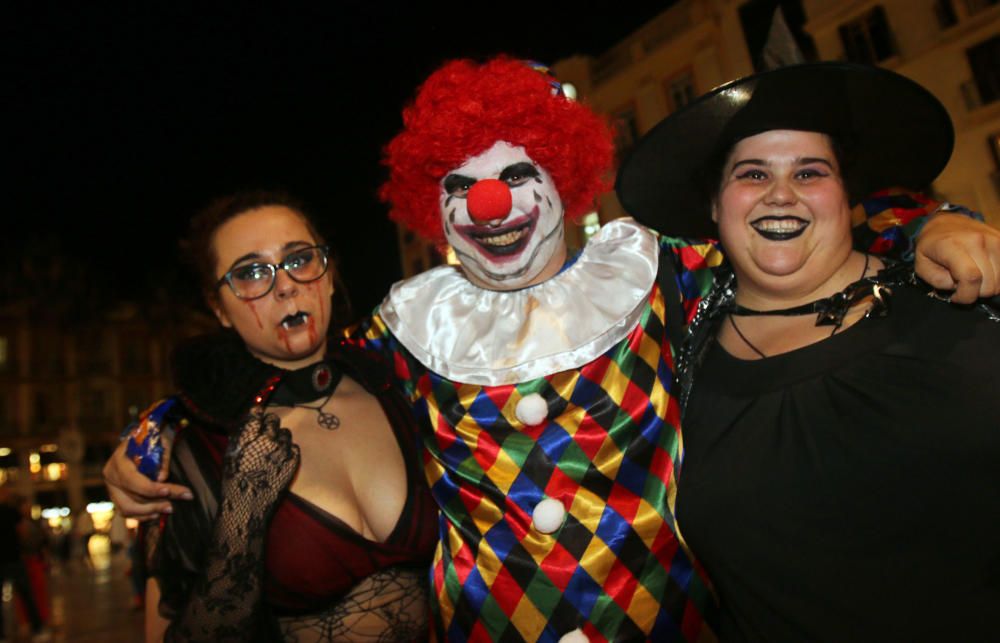 Celebración de Halloween en el Centro de Málaga