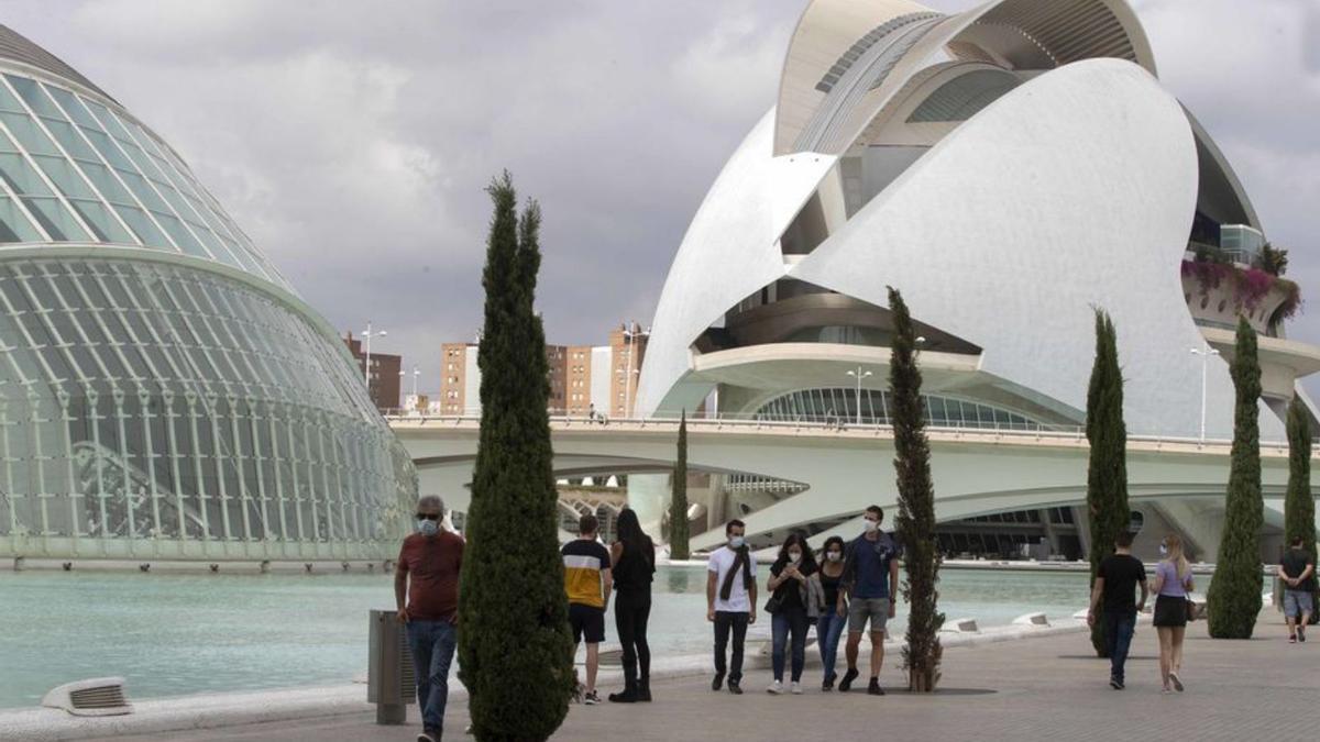 Vista de la Ciudad de las Artes y las Ciencias. | M. A. MONTESINOS