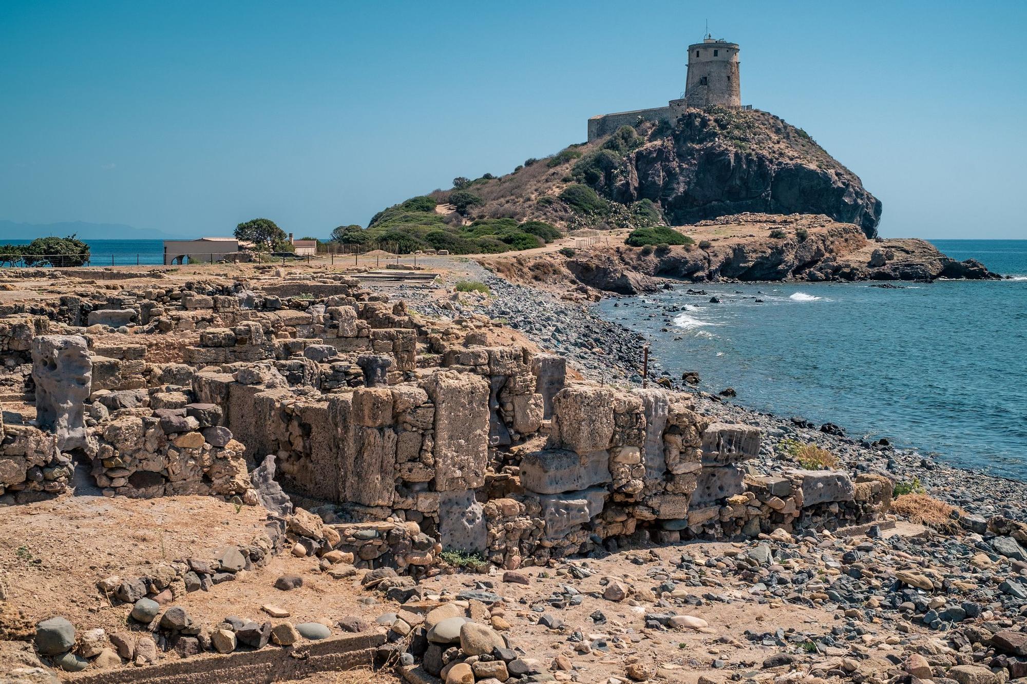 Las antiguas ruinas son uno de los atractivos más interesantes de Nora